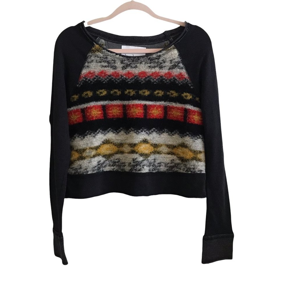 Anthropologie Dolan Wool Blend Aztec Southwestern Sweater/Sweatshirt